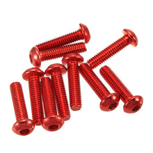 40PCS 7075 M3*6 M3*8 M3*10 M3*12 Screws Purple Red Blue Gold Green Orange for RC Drone FPV Racing