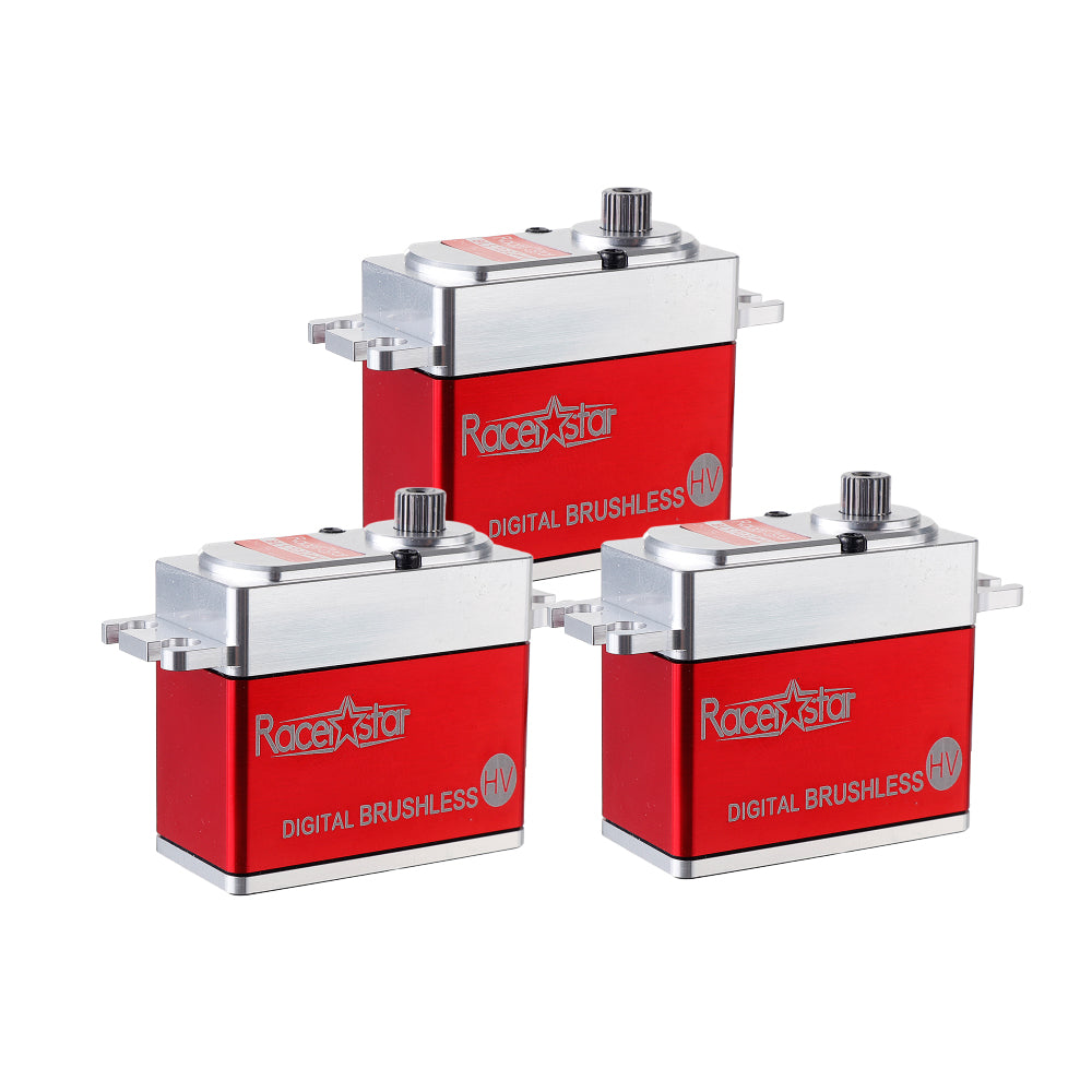 3PCS Racerstar BLS7032HV 180° 32KG Brushless Digital Servo For 600/650/700 Swashplate RC Helicopter Airplane Car Robot