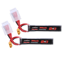 2Pcs URUAV 15.2V 300mAh 70C/140C 4S Lipo Battery XT30 Plug for RC FPV Racing Drone