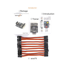 RC Model Transmitter Trainer 4CH Coaching Module Teaching Device for RC Beginner Support All Receivers MC Flysky Frsky RC Drone Car Boat Airplane 