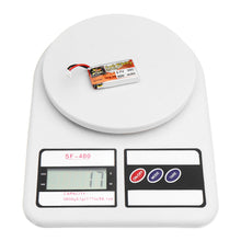 6PCS ZOP POWER 3.7V 600mAh 30C 1S Lipo Battery White Plug With Charger