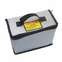 LiPo Battery Portable Explosion Proof Safety Bag With Zipper 215x155x115mm 