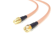 RG142 RF Cable SMA Male Plug To SMA Female Plug Adapter Cable 20cm For RC Models