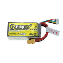 Tattu R-Line Version 1.0 14.8V 1300mAh 95C 4S XT60 Plug Lipo Battery For FPV RC Drone