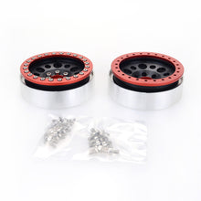 2PCS ZD Racing 2.2 inch Alloy Wheel Rim Hub Aluminum Beadlock for 1/10 RC Car Crawler Axial SCX10 
