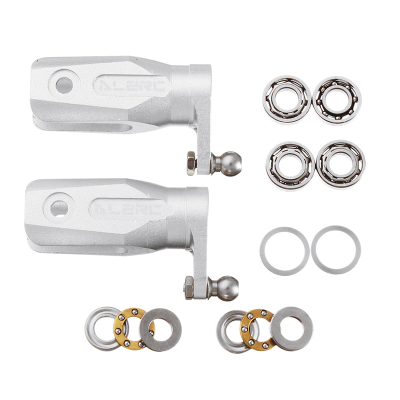 ALZRC Devil 505 FAST RC Helicopter Parts Metal Tail Rotor Holder Silver