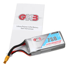 Gaoneng GNB 7.4V 750mAh 80C/160C 2S Lipo Battery XT30 Plug for RC Model