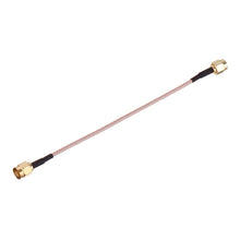 RJXHOBBY RG316 Wire Jumper Cable 15cm SMA Male to SMA Male with Connecting Line RF Coaxial Coax Cable Antenna Extender Cable Adapter Jumper