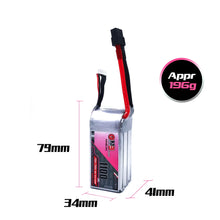 GNB 6S1P 1100mAh 6S 130C 22.2V XT60 Plug LiPo Battery For RC Drone 