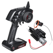 WPL 3CH Radio Transmitter And Speed Change Gear Box For B1 B24 B16 B36 C24 1/16 4WD 6WD Rc Car