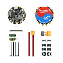 20x20mm Racerstar TaiChi Round Stack F4 OSD 2-6S Flight Controller AIO BEC & 40A BL_32 4in1 ESC for RC Drone 