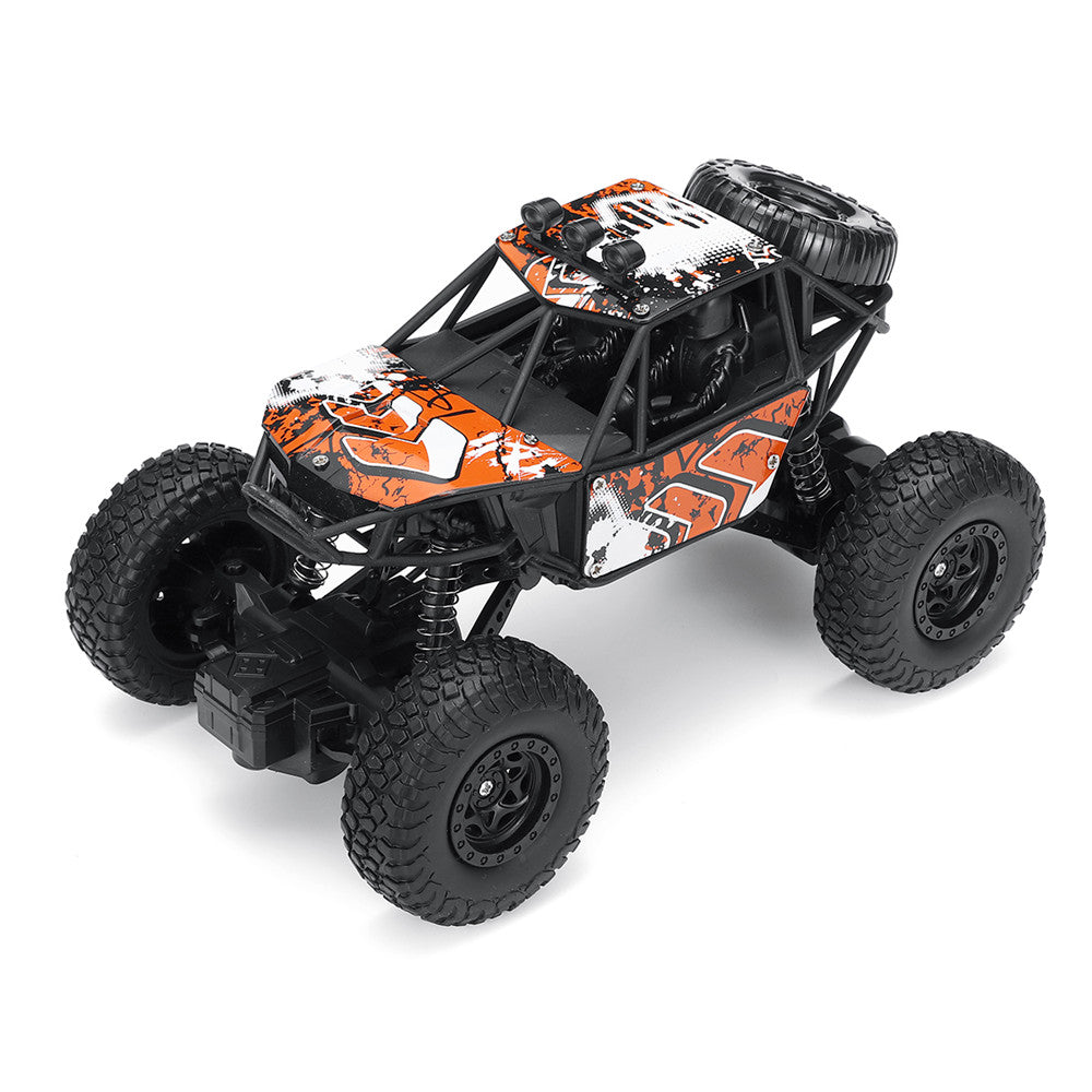 1/22 2.4G 4WD Four Wheel Drive Big Foot Off-Road Vehicle RC Car Crawler Buggy With 2 Battery