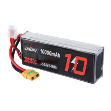 URUAV 14.8V 10000mAh 30/60C 4S Lipo Battery XT90 Plug for FPV RC Quadcopter Agriculture Drone
