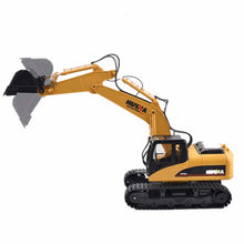 HuiNa Toys 1550 15Channel 2.4G 1/12RC Metal Excavator Charging RC Car