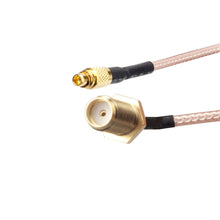 1PC RJXHOBBY MMCX to SMA Female 120mm Low Loss FPV Antenna Extension Cable Antenna Adapter
