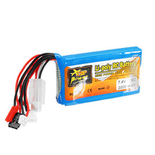 ZOP Power 7.4V 2000mah 8C Lipo Battery For Frsky ACCST Taranis Q X7 Transmitter