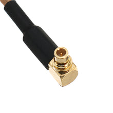 Turbowing MMCX to SMA/RP-SMA Female Flange FPV Antenna Extension Cord
