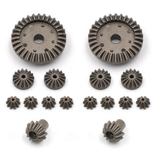Wltoys 12428 12423 RC Car all upgrade metal parts RC truck Front Rear Differential Gear 12428-0011/0012/0013/0014 12428 parts