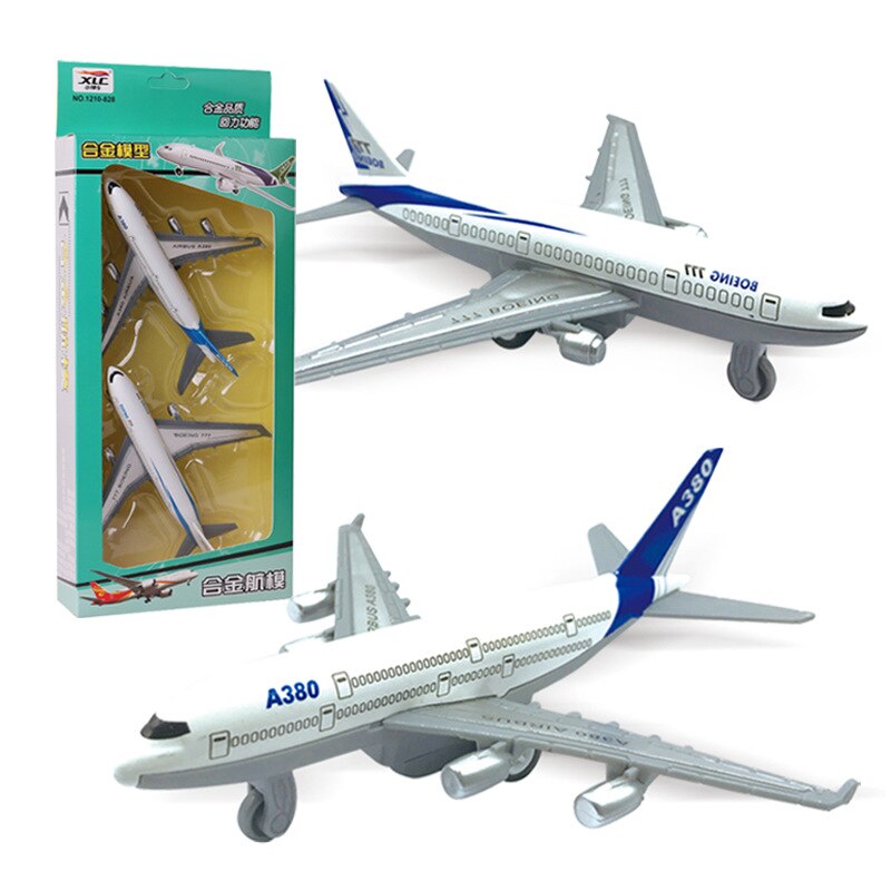 2pcs/set Kids Glider Airliner Aircrafts Toy Mini Alloy Pull Back Camouflage Airplane Plane Model Toy Children Outdoor Toys Games