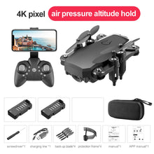 Mini Drone LF606 4K HD Camera Foldable Quadcopter One-Key Return FPV Drones Follow Me RC Helicopter Quadrocopter Kid's Toys