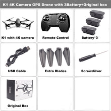 VISUO ZEN K1 GPS RC Drone with 4K Wide-Angle HD Dual Camera 5G WiFi FPV Brushless Drones Quadcopter 50 Times Zoom 28 Mins VS F11