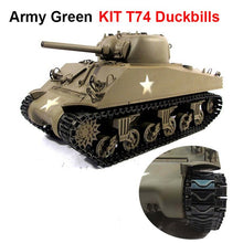 MATO World War II M4A3(75)W Sherman 100% Complete Metal Remote Control Recoil Barrel Infrared Battle Tanks 1/16 Scale