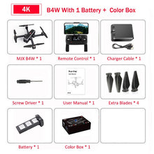 MJX Bugs 4W B4W Brushless RC Drone with Camera 4K 5G WIFI FPV GPS Ultrasonic Optical Flow Positioning Drone Foldable Quadcopter