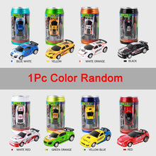 2019 Remote Control Car 20KM/H Coke Can Mini RC Car Radio Remote Control Micro Racing Car 4WD Cars RC Models Toys for Kids Gifts