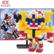 MUMUELI Mini Assembly DIY Anime Movie Figure Cute 3D Building Model Kit Blocks for Children Kids Resin Toys Collection DTSET-2