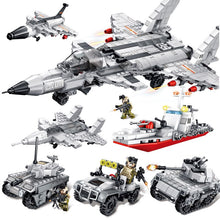 Toys For Children Iron Blood 8 In 1 Fighter Model Kit Compatible Legoing Assembled Educational Building Blocks Brick Kid New O37