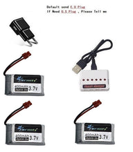 3.7V 400mah Battery and 6-Port Charger For SYMA X15 X5A-1 X15C X15W H31 X4 H107 KY101 E33C E33 U816A V252 H6C RC Spare Parts