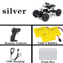 1/12 RC Car 4WD climbing Car 4x4 Double Motors Drive Bigfoot Car Remote Control Model Off-Road Vehicle toys For Boys Kids Gift