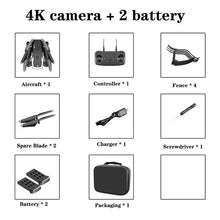 SHAREFUNBAY Drone 4k HD Wide Angle Camera 1080P WiFi fpv Drone Dual Camera Quadcopter Height Keep Drone Camera