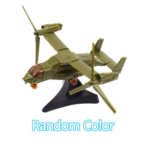 1 PCS Mini Assemble Fighter Model Kit Toys for Boys Military Building Blocks Handmade Assembly Aircraft Model Toy Gifts for Kids