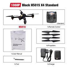 Original Hubsan H501S X4 Pro 5.8G FPV Brushless W/1080P HD Camera GPS RTF Follow Me Mode Quadcopter Helicopter RC Drone