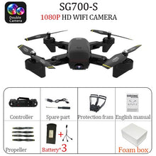 дрон 4K SG700 S mini Drone dron helicopter Remote Control 4CH WiFi Optical Flow Dual Camera Quadcopter Drones
