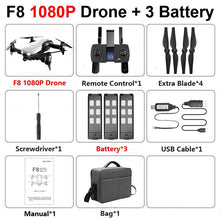 F8 Drone with 4K HD Camera Two-Axis Anti-Shake Self-Stabilizing Gimbal GPS WiFi FPV RC Helicopter Quadrocopter Toys CSJ X1