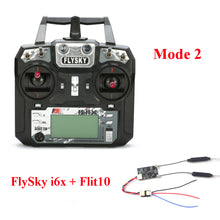 FLYSKY FS-i6X FS i6X 10CH 2.4GHz AFHDS 2A RC Transmitter With X6B iA6B A8S iA10B iA6 Receiver for RC FPV Racing Drone Retailbox