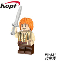 PG8160 Building Blocks Assemble Kits Sam Figures Lord Rings TV Drama Series Aragon Action Frodo Bricks For kids education Toys