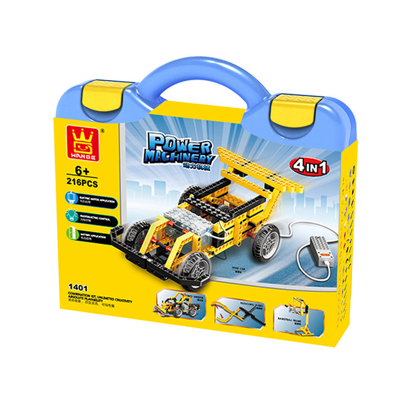 Electronic Building Blocks Educational Science Experiment Kits DIY Machine Toys Robotic Assembling Model Child Birthday Gifts