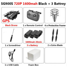 SG900-S SG900 Profissional Drone with Camera 1080P 4K HD GPS WiFi FPV 20Min Flight Time Wide Angle RC Quadcopter Helicopter Toys