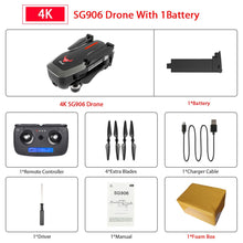 SG906 Pro GPS Drone with Wifi FPV 4K HD Camera Two-axis anti-shake Self-stabilizing Gimbal Brushless Quadcopter Vs Sjrc F11 Pro