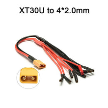 Amass XT60 T Deans XT90-S Connectors To Banana 4.0mm Silicon Wiring JST Plug Cable Lipo Battery Charger RC Parts Series Parallel