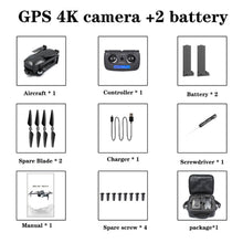 SHAREFUNBAY XIL193 drone pro true HD 4k drone gps 5g WiFi two axis gimbal camera drone flight 25 minutes quadcopter VS sg906 pro