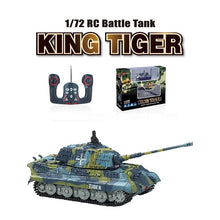 Military RC Crawler Tank Remote Control Simulation Armos Corps Tiger Battle Model Mutual Fight Army Toys for 6 Year Old Children