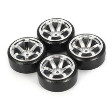 4Pcs RC Drifting Car Tire Set Hard Plastic Hard Tyre Set for Traxxas HSP Tamiya HPI On-road Vehicle Drifting RC Car Toys Parts