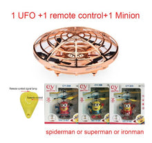 Mini Flying UFO RC drone Infraed Hand Sensing Helicopter Anti-collision Aircraft Flayaball Induction Quadcopter dron Kids Toys
