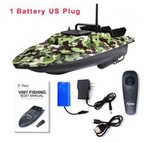 Flytec V007 RC Boat Outdoor Speed Nesting Fixed Cruise Yaw Correction Ship Strong Wind Resistance LED Fishing Boat Searchlight