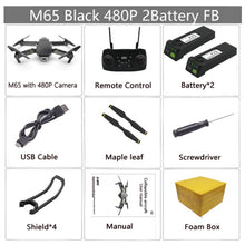 M65 RC Drone with 4K HD Camera FPV WIFI Altitude Hold Function Selife Dron Folding Quadcopter Vs E58 SG106 M69 Drones