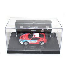 RC Car 20Km/h 1:58 Police Mini car 4Colors 3 Styles Radio Remote Control Car 2 Frequencies Shining Light Sound Gift For Children